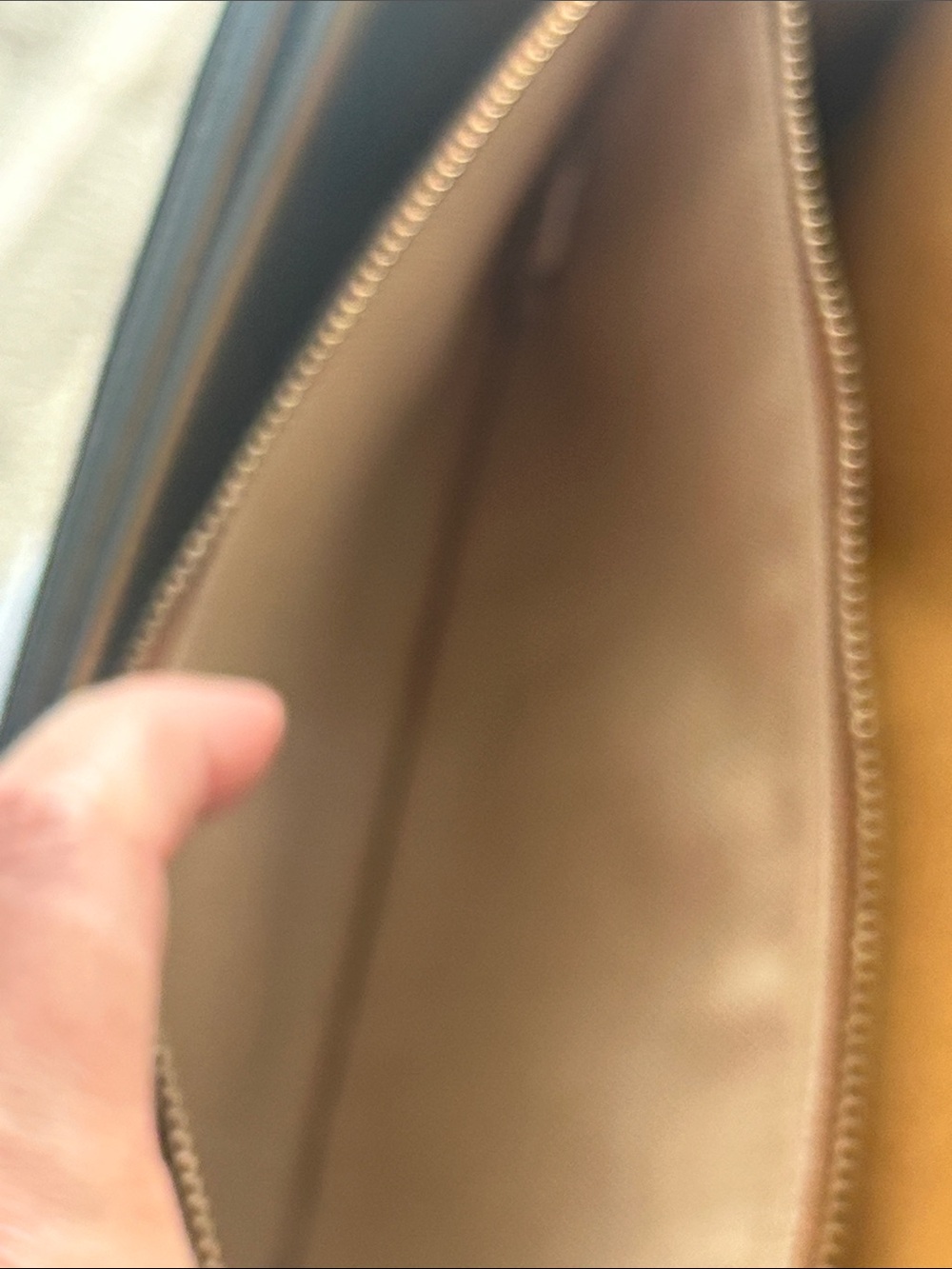 Coach Black Pebbled Leather Shoulder Bag with Gold 'C' Accent tabby 26 - Picture 8 of 16